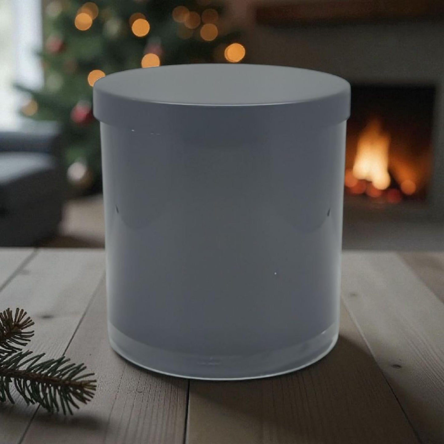 Vanilla Scented Candle, Tobacco, Soy Wax, Coconut Wax, 9 Oz