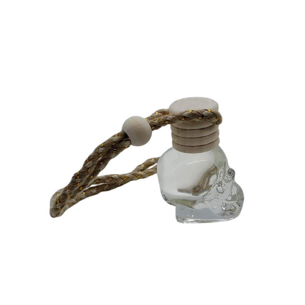 Car Air Freshener, Diffuser, Apricot Peach Bellini, Glass Bottle