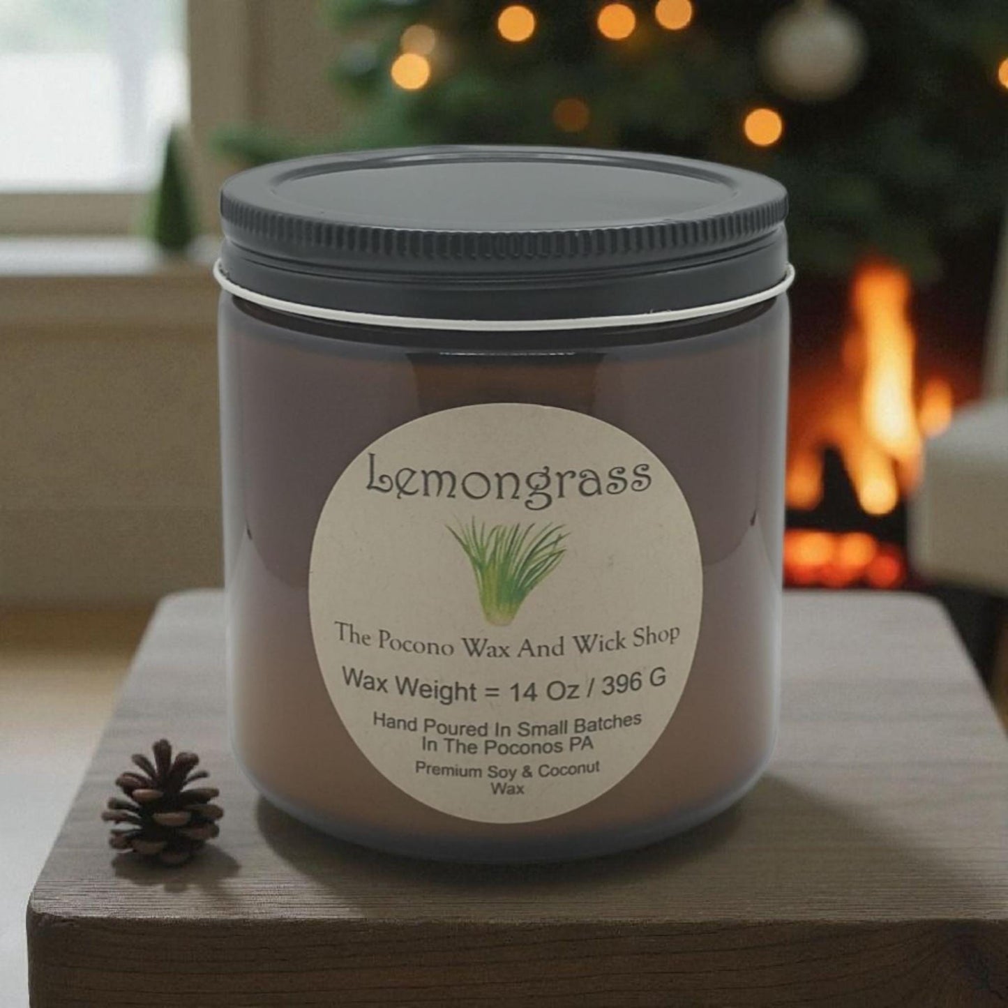 Lemongrass, Scented, Soy Candle, Wax Melts, Soy, Gift