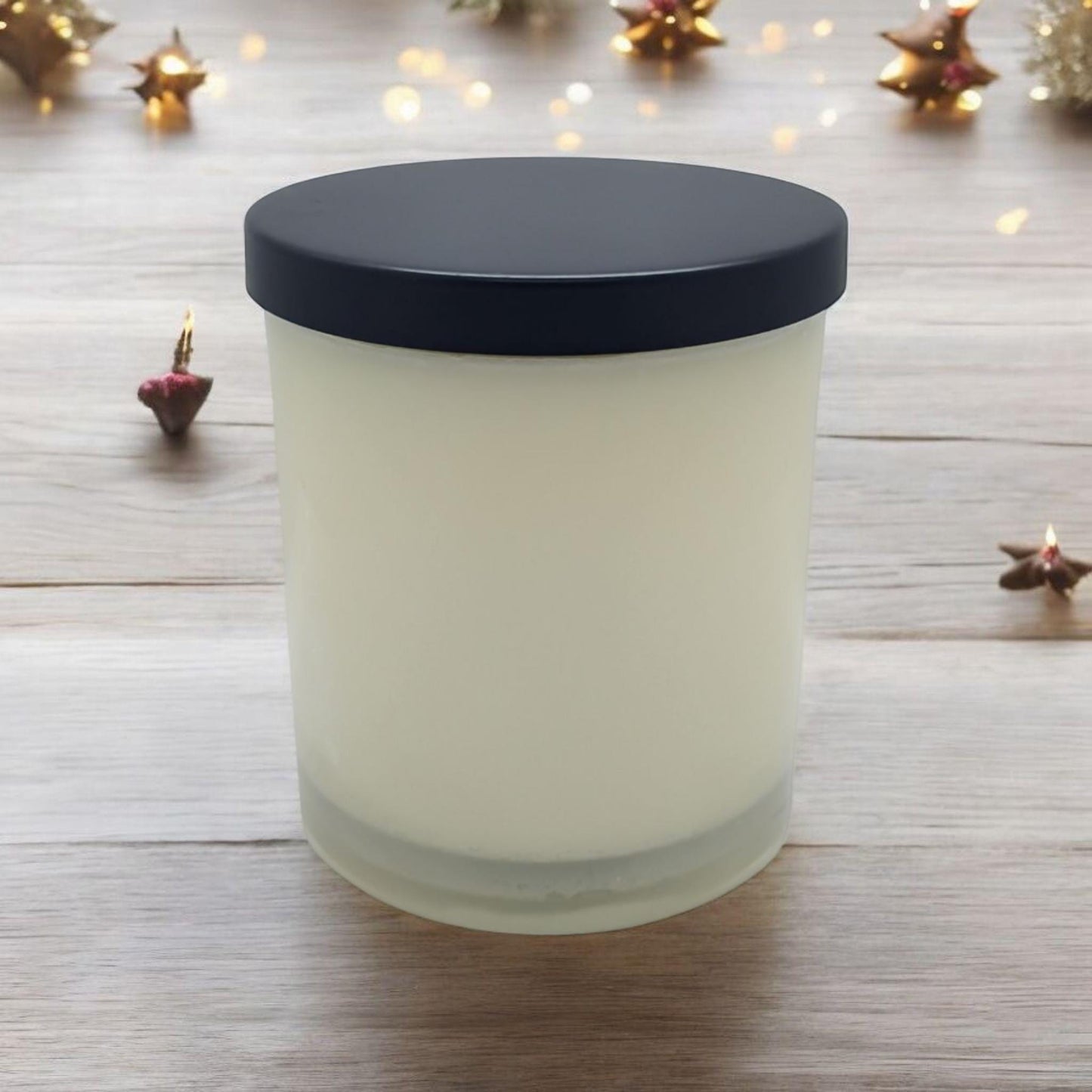 Bergamot, Scented, Soy Candle, Coconut Candle, 9 Oz, Christmas, Handmade