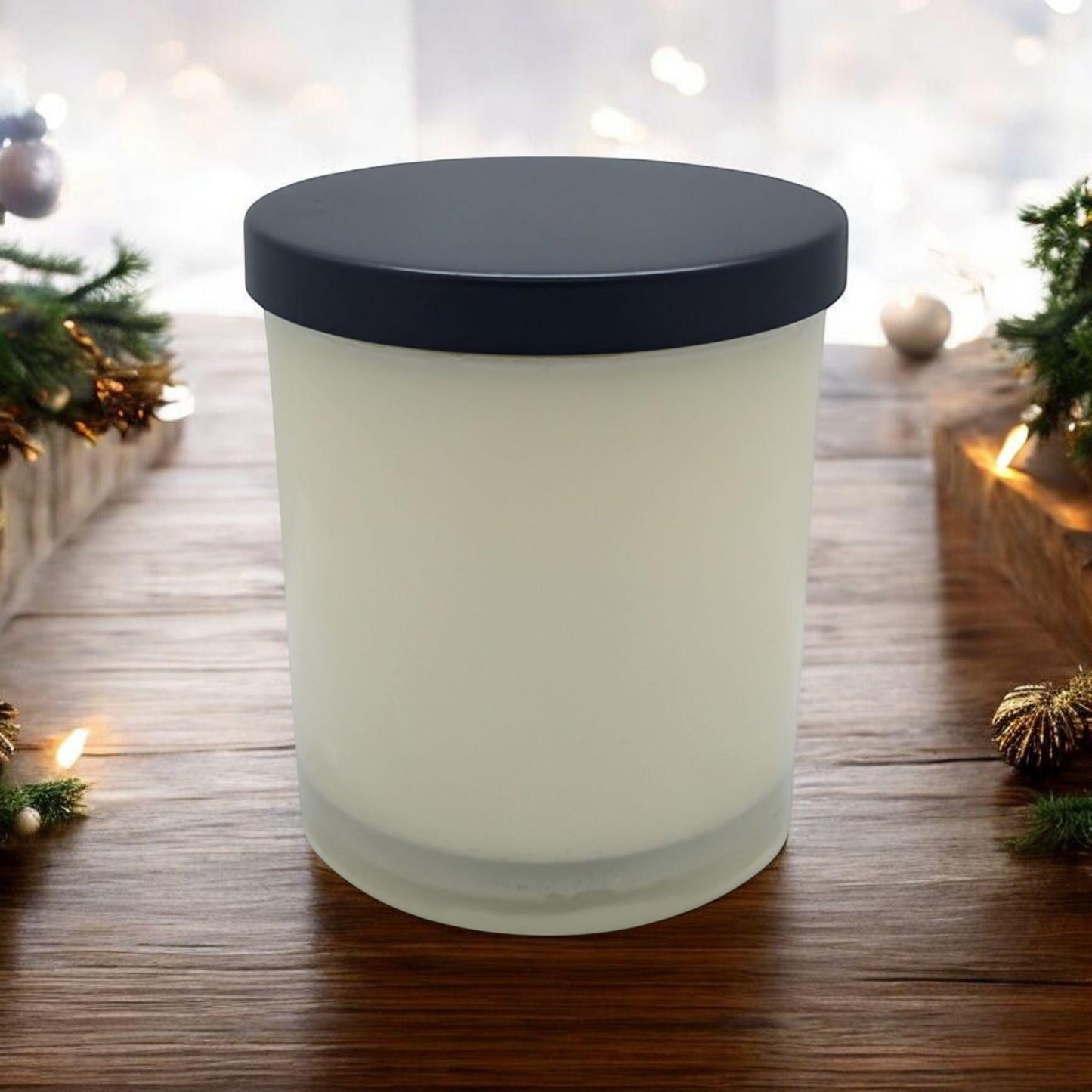 Christmas Splendor, Scented, Candle, Soy Coconut Wax, 9 Oz, Handmade