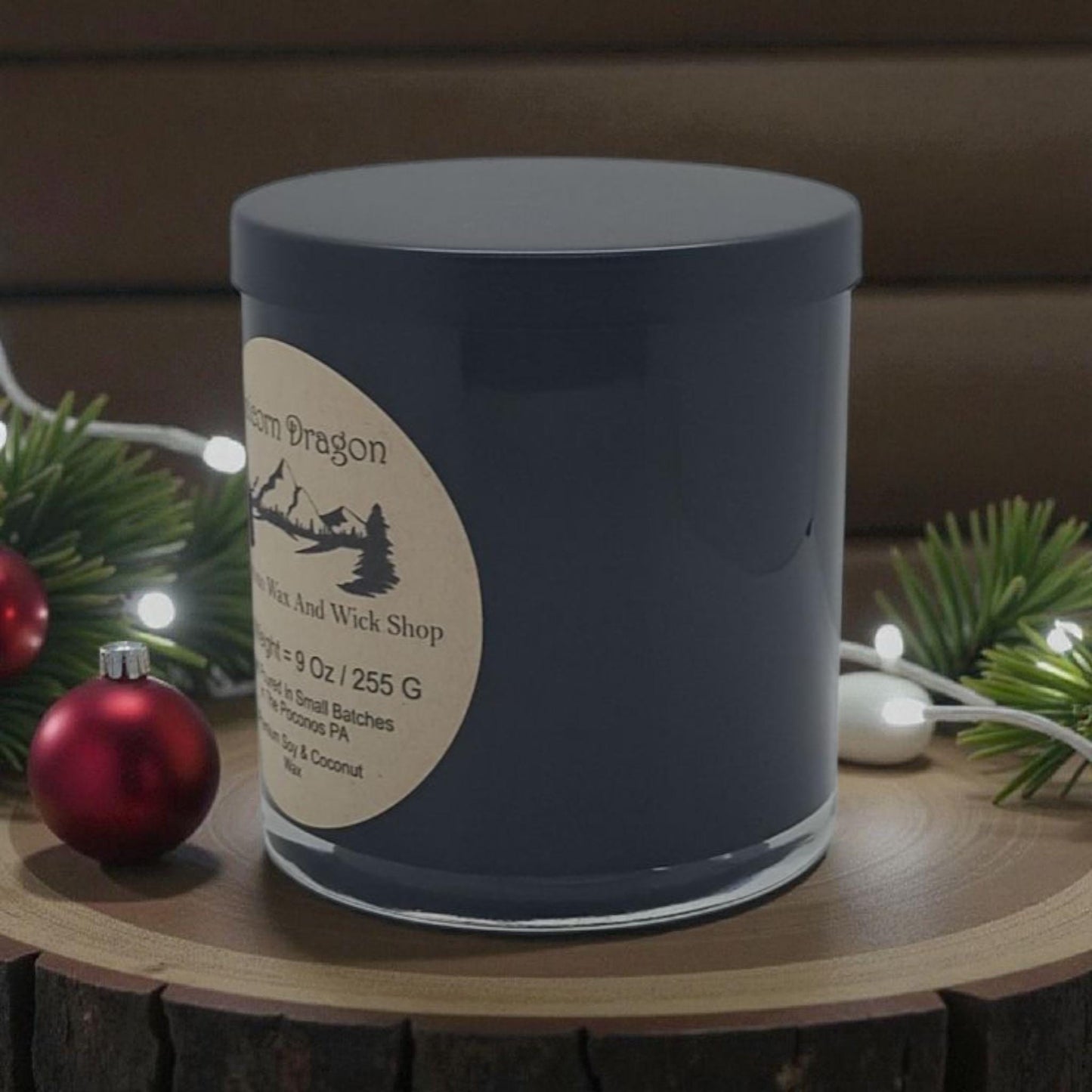 Unicorn Dragon Scented Candle, Soy, Coconut, 9 Oz, Handmade, Christmas Gift