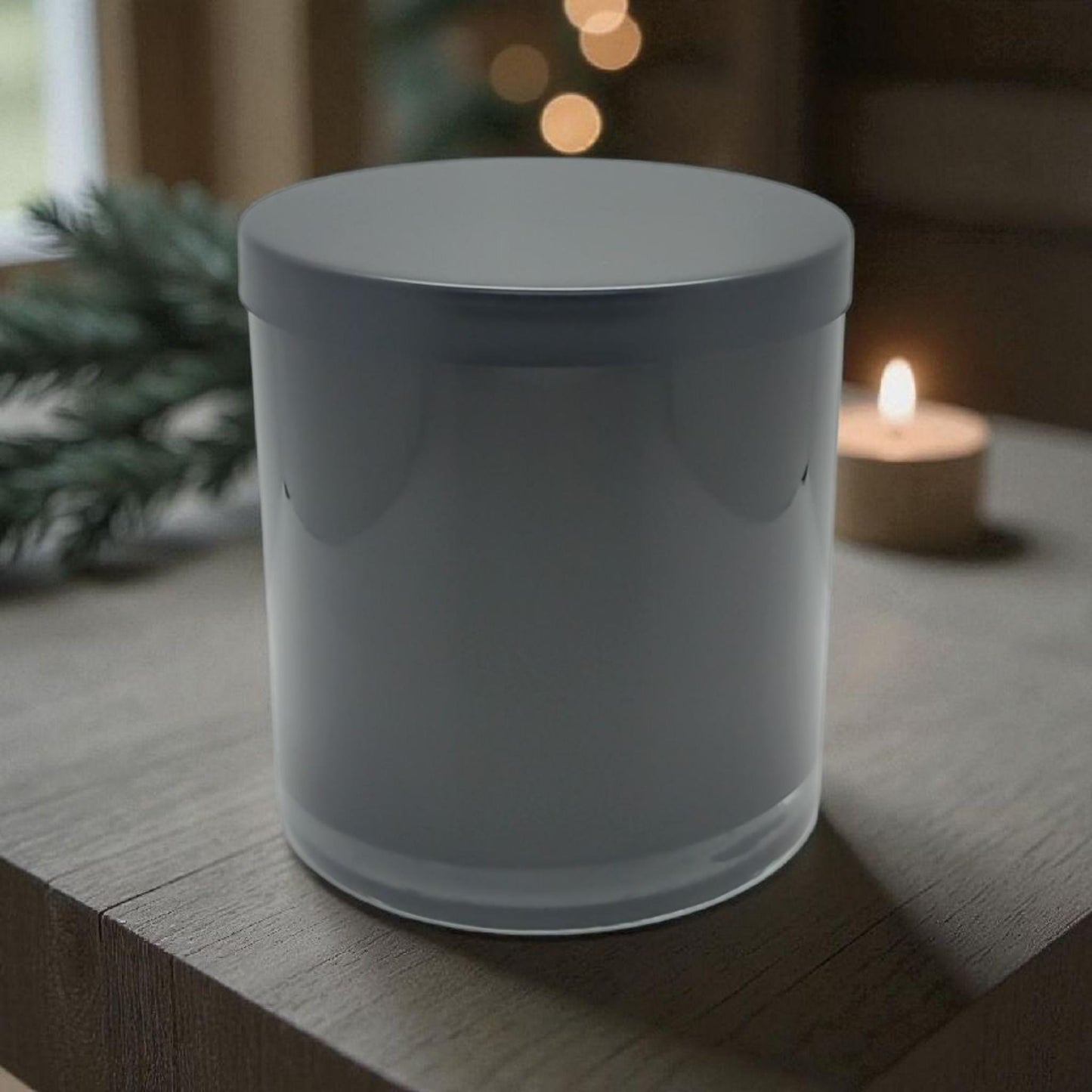 Soy Candle, Coconut Candle, Ghost Train, 9 Oz, Christmas, Handmade