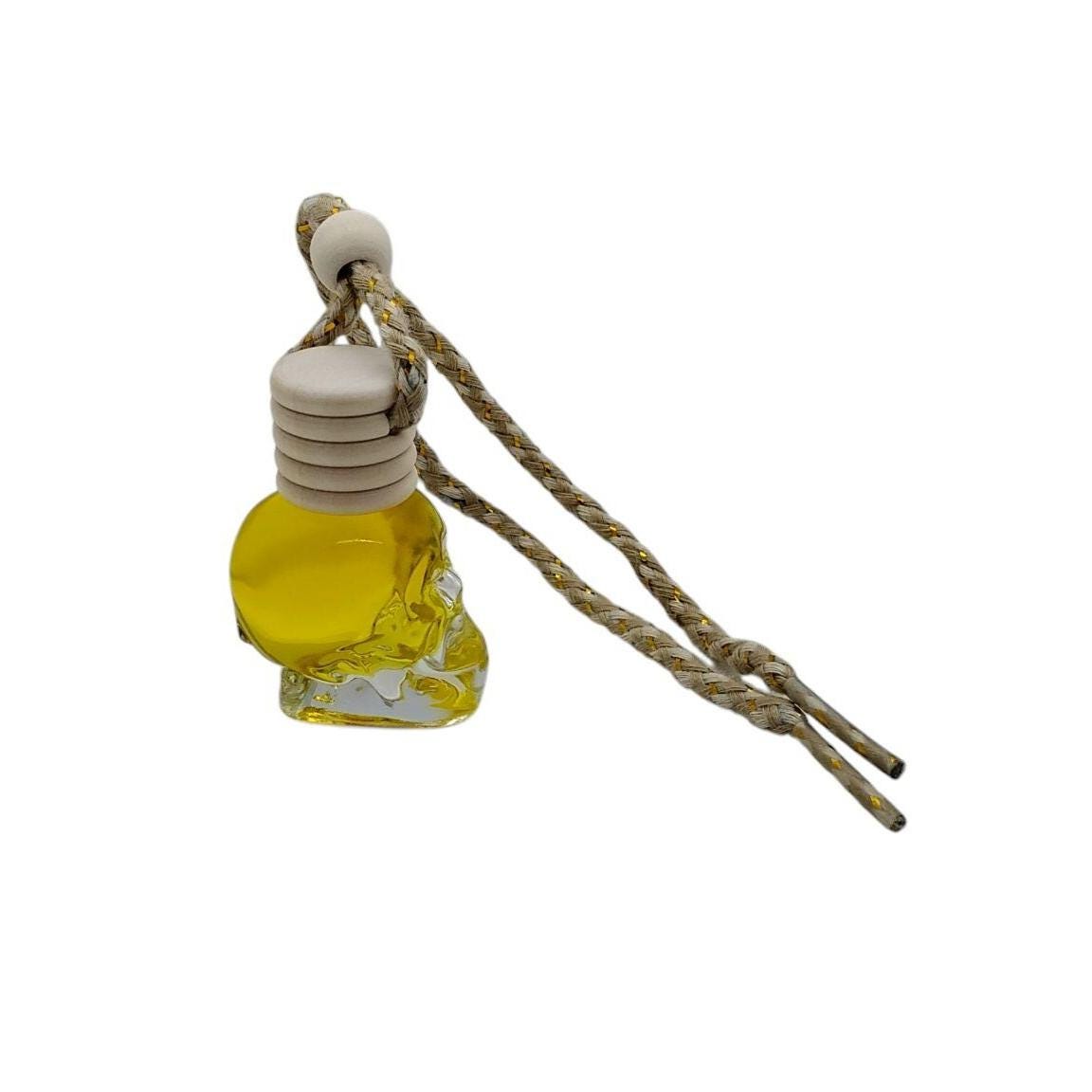 Car Air Freshener, Diffuser, Lemon Meringue, Glass Bottle